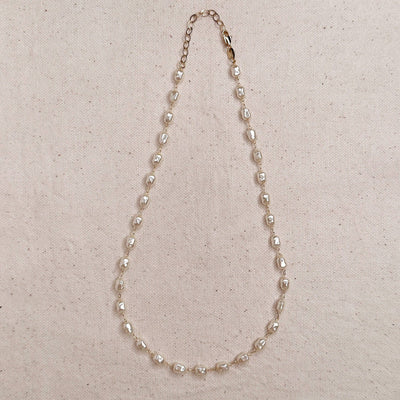 Baroque Pearl Necklace GoldFi