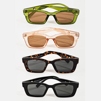 Acetate Rectangle Sunglasses Set - Beloved Boutique