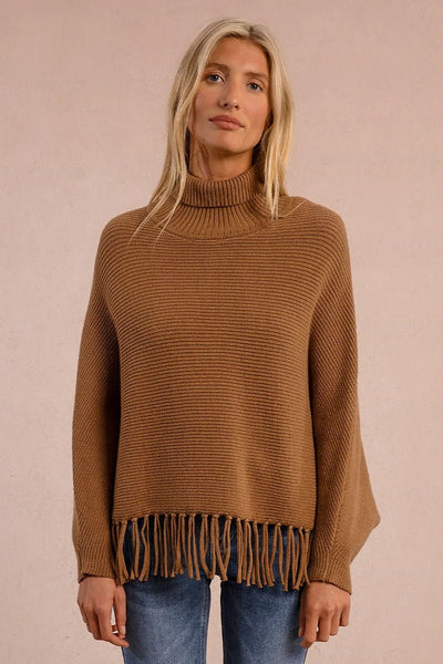Addison Fringe Sweater - Beloved Boutique