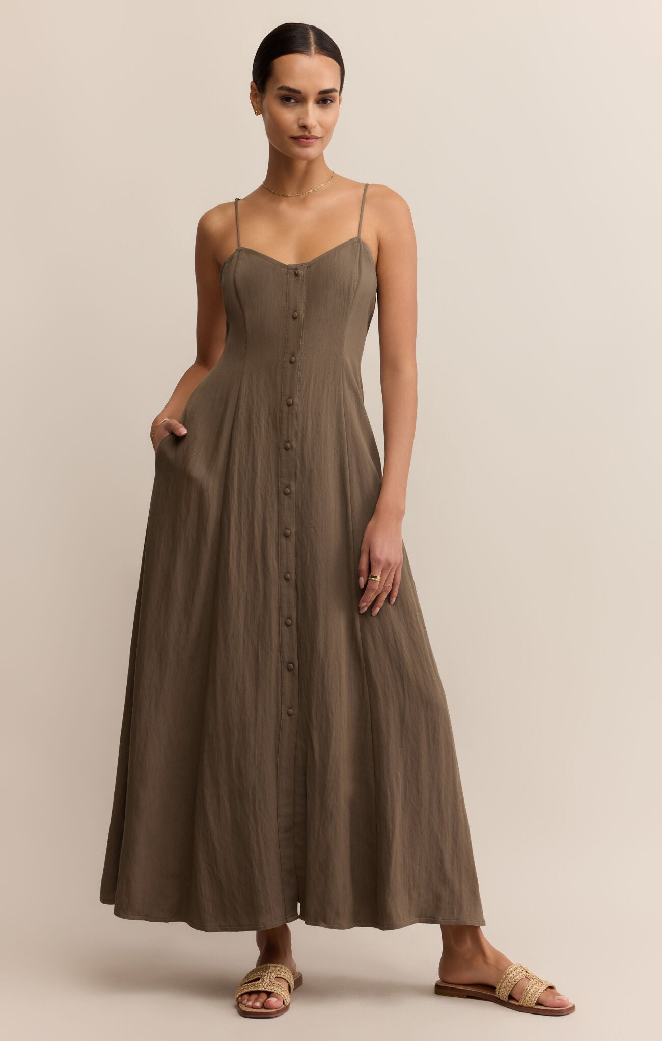 Angel Eyes Midi Dress - Beloved Boutique
