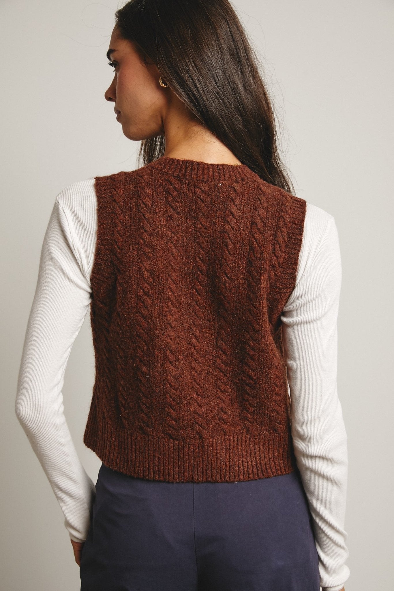 Atlas Sweater Vest - Beloved Boutique
