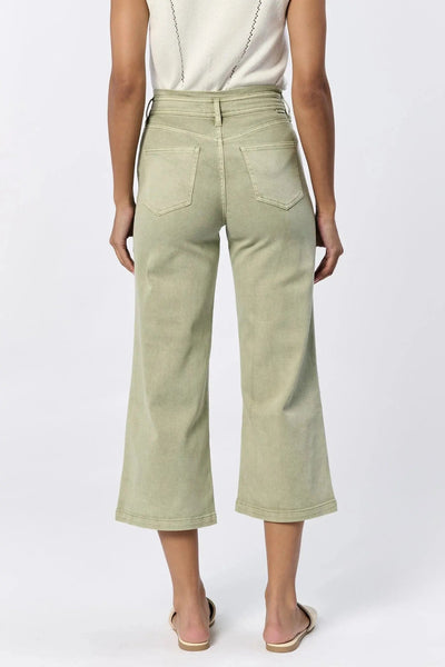 Audrey Wide Leg Cropped Denim - Beloved Boutique