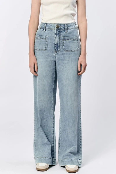 Audrey Wide Leg Denim - Beloved Boutique