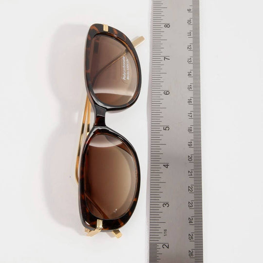 Retro Oval Frame Sunglasses - Beloved Boutique 
