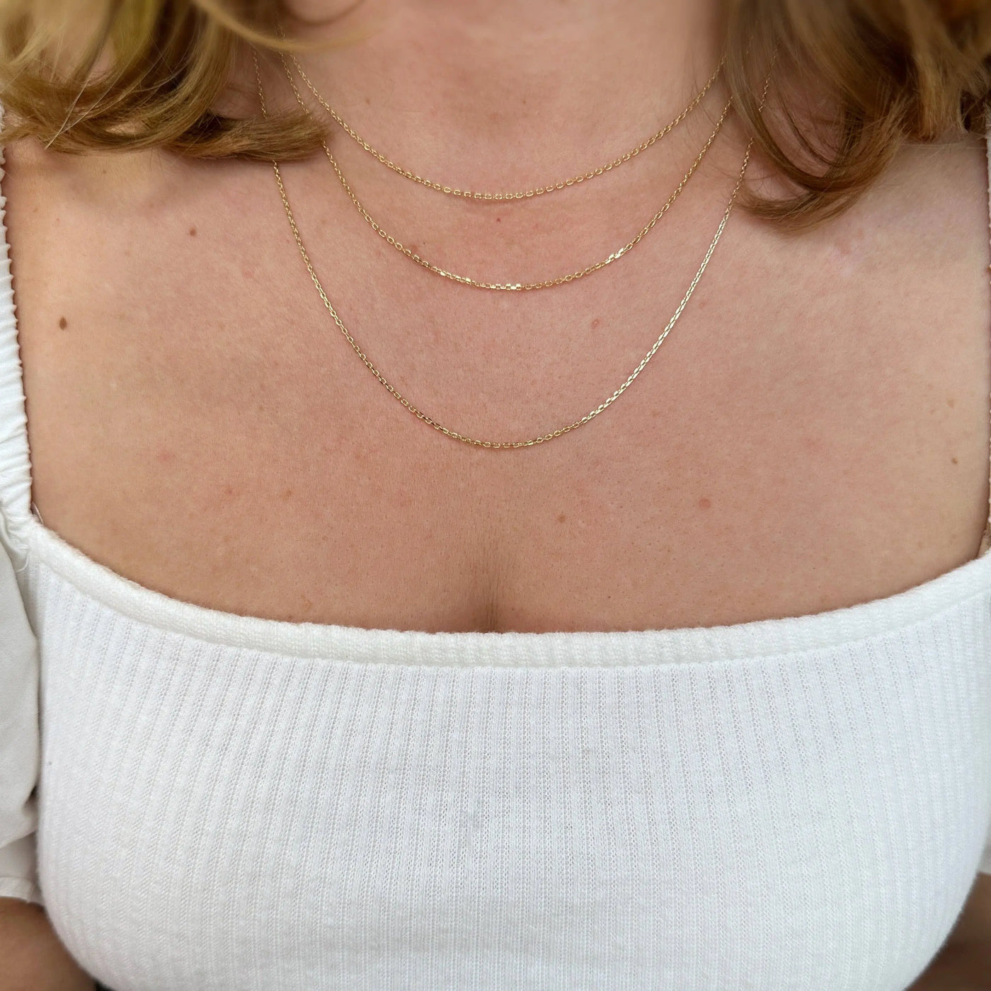 0.9mm Link Chain GoldFi