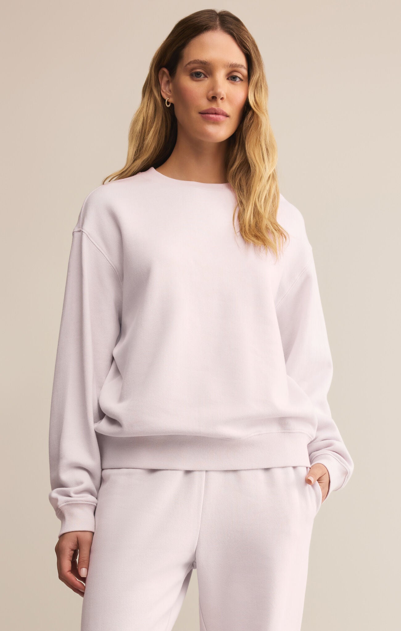 Boyfriend Cotton Sweatshirt - Beloved Boutique