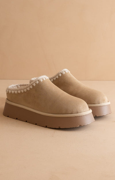 Brandi Platform Mule Slipper - Beloved Boutique