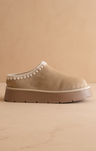 Brandi Platform Mule Slipper - Beloved Boutique