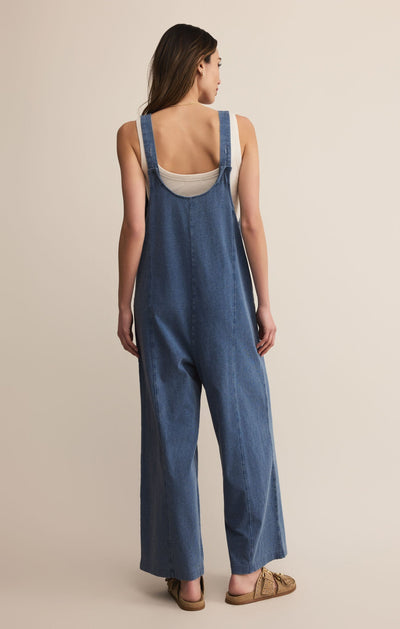 Brasilia Jersey Denim Jumpsuit - Beloved Boutique