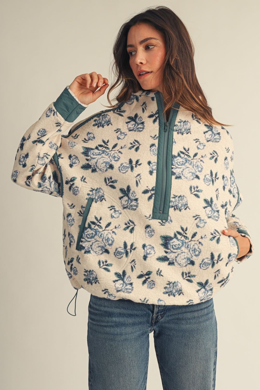 Rose Sherpa Jacket