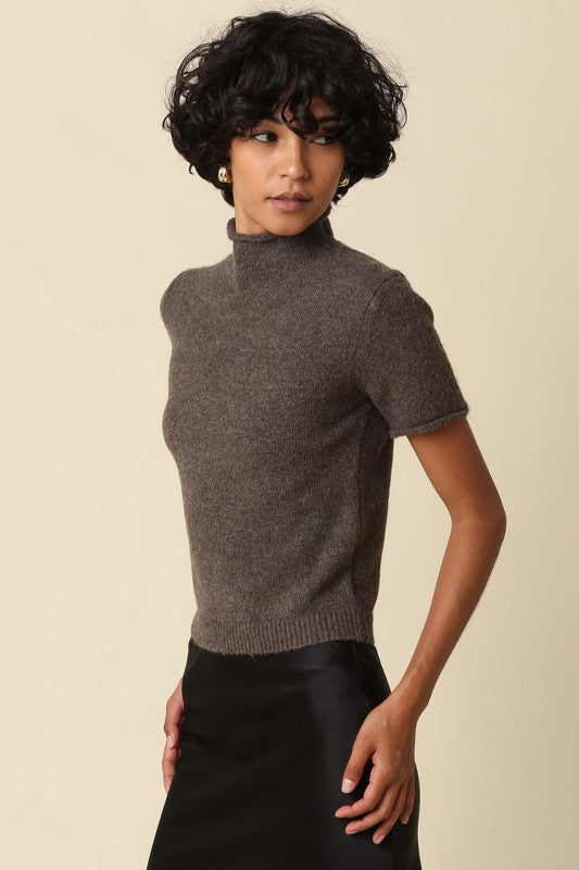 Alani Mock Neck Top