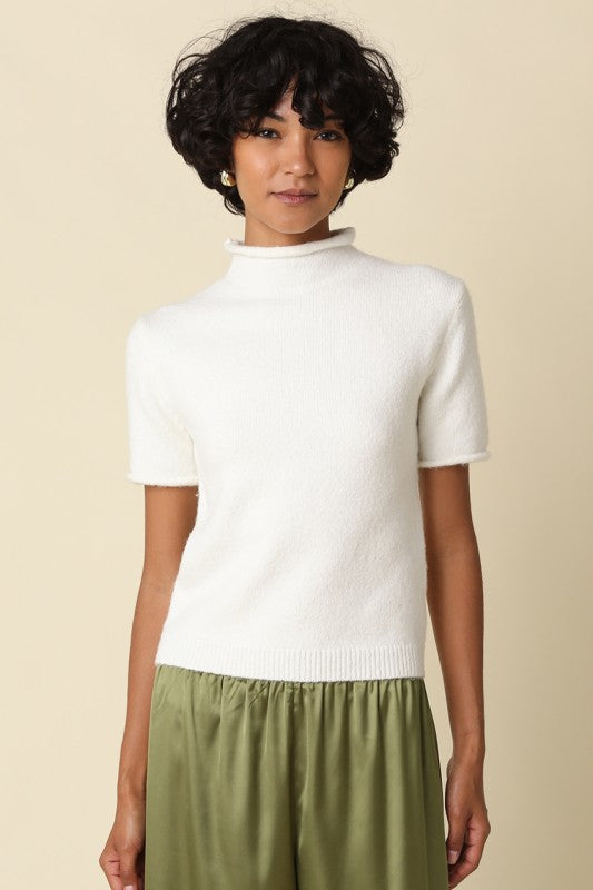 Alani Mock Neck Top