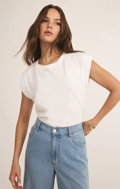 Camino Slub Top - Beloved Boutique