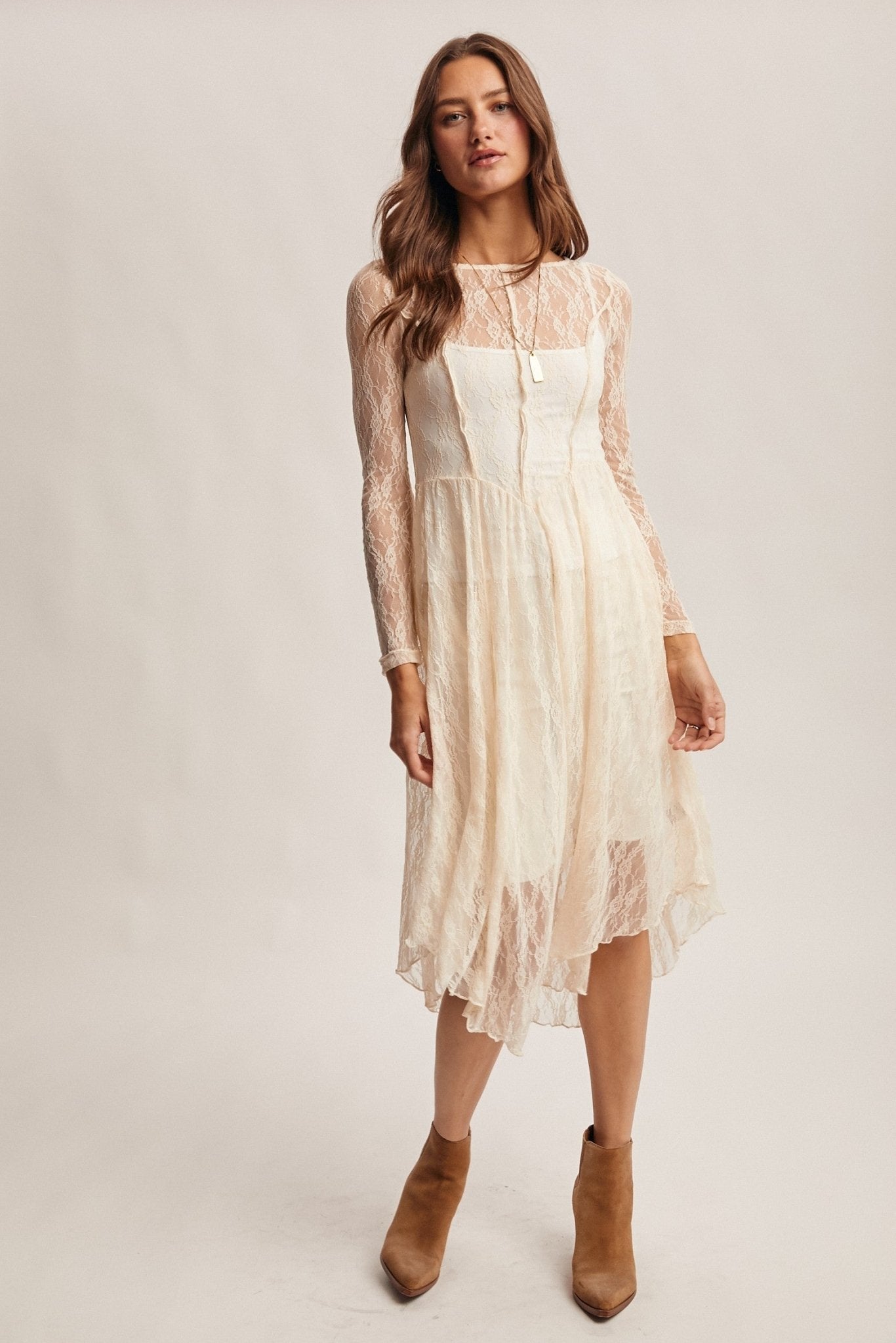 Cher Lace Dress - Beloved Boutique