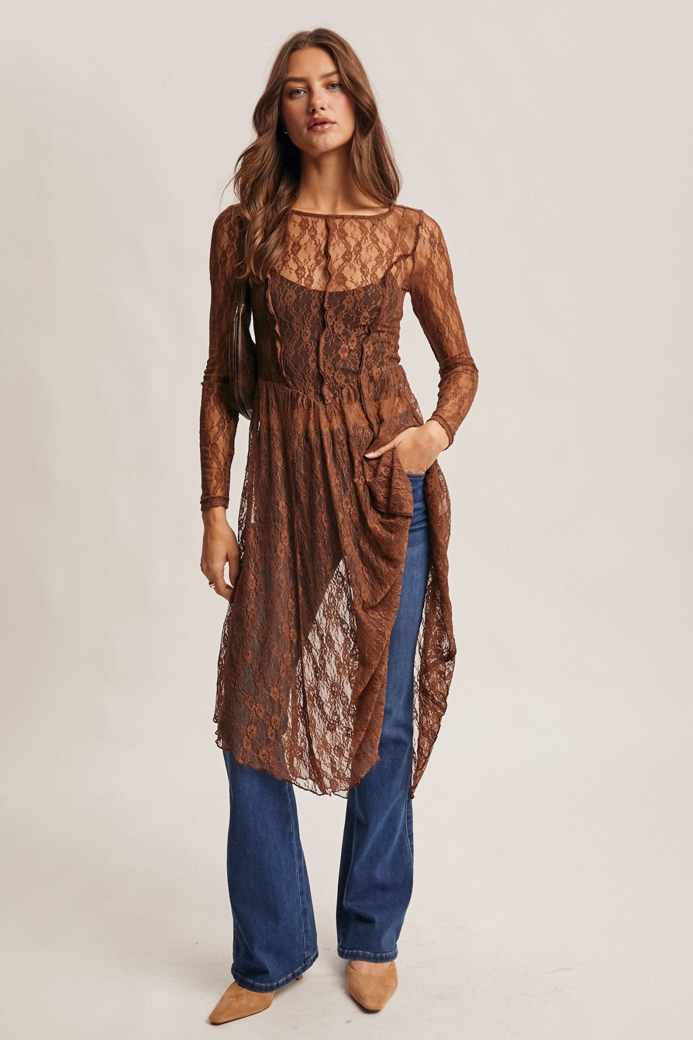 Cher Lace Dress - Beloved Boutique