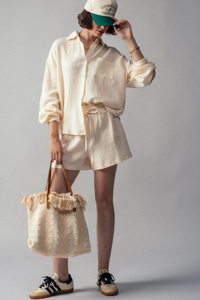 Coastal Breeze Gauze Set - Beloved Boutique