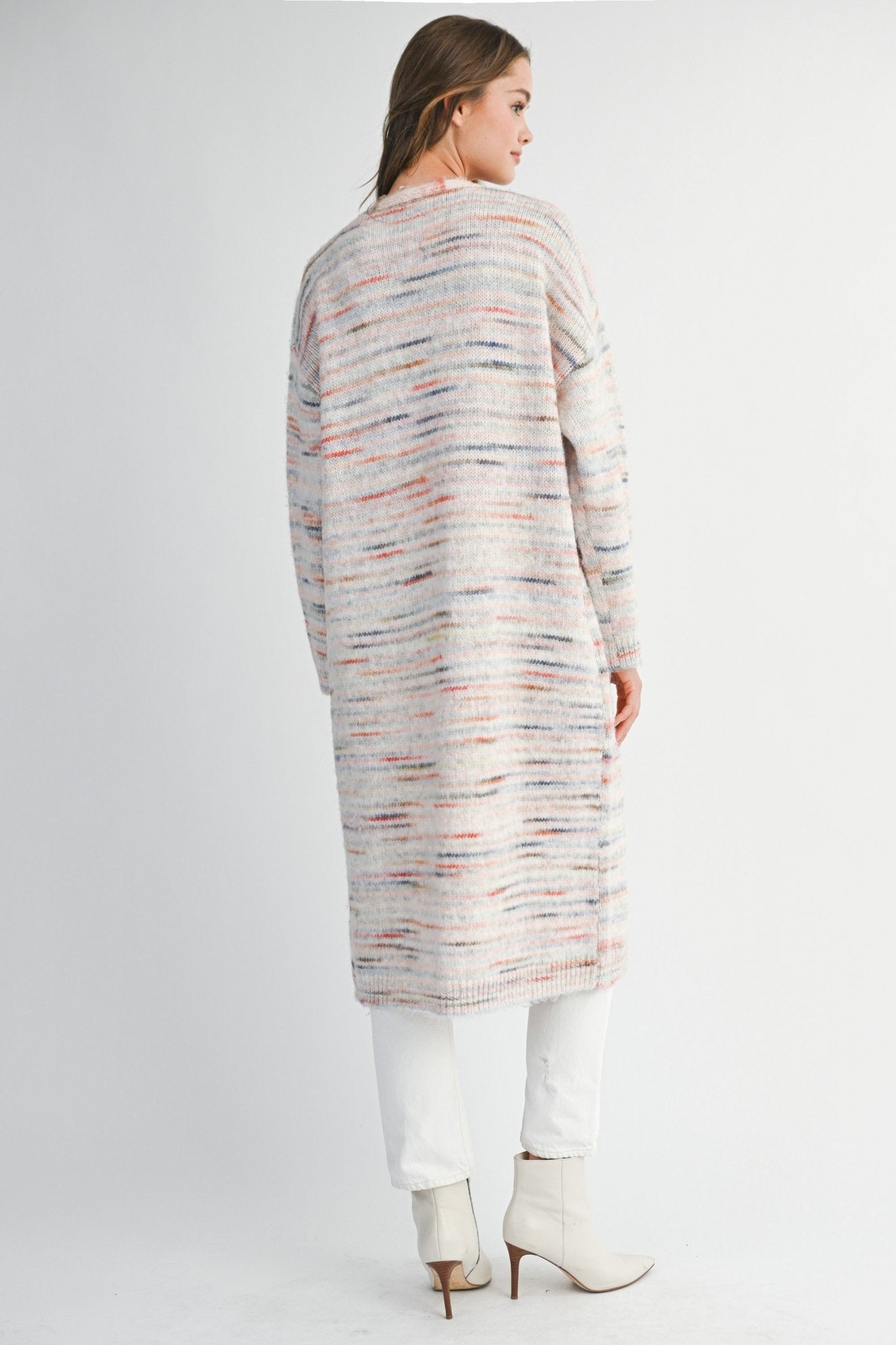 Coastal Winter Long Cardigan - Beloved Boutique