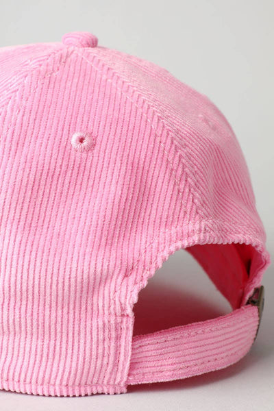 Corduroy Baseball Hat - Beloved Boutique