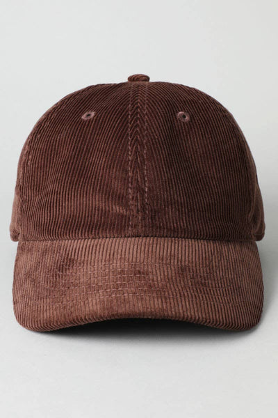Corduroy Baseball Hat - Beloved Boutique