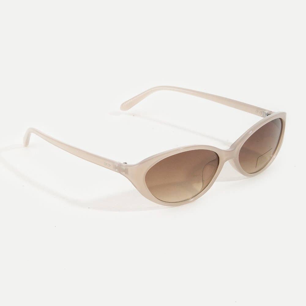 Slim Cateye Uv400 Sunglasses Set - Beloved Boutique 