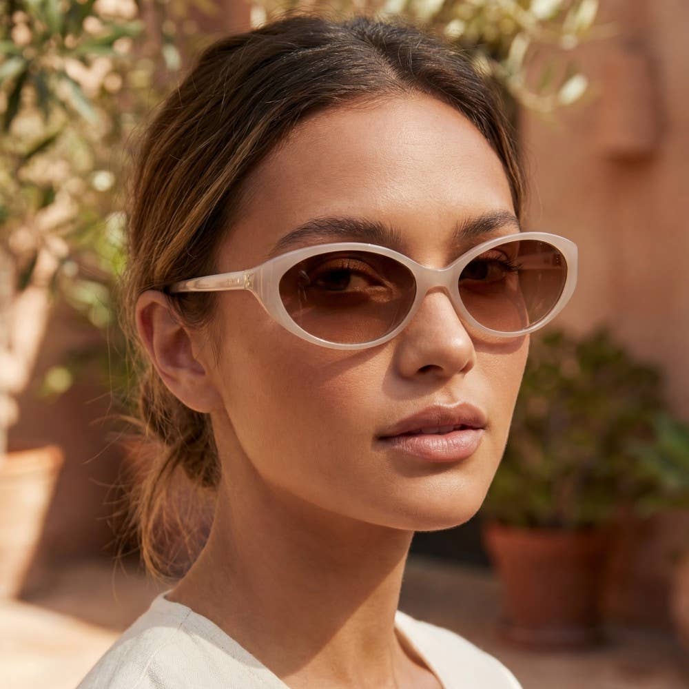 Slim Cateye Uv400 Sunglasses Set - Beloved Boutique 