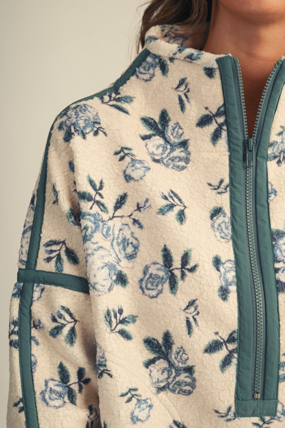 Rose Sherpa Jacket