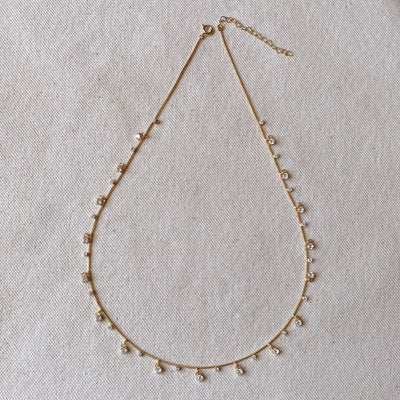 18k Gold Filled Sparkles Necklace GoldFi