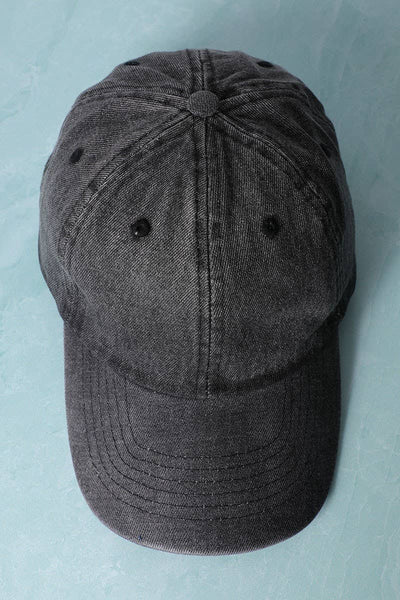 Denim Baseball Hat - Beloved Boutique