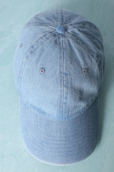 Denim Baseball Hat - Beloved Boutique