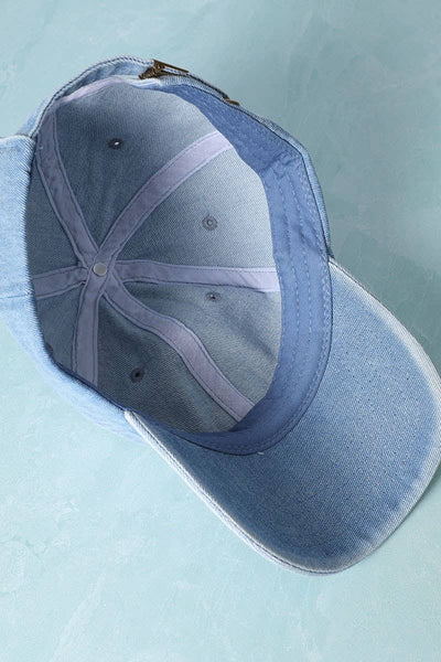 Denim Baseball Hat - Beloved Boutique