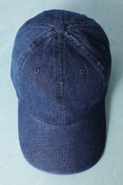 Denim Baseball Hat - Beloved Boutique