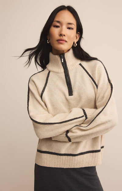 Alps Half Zip Sweater
