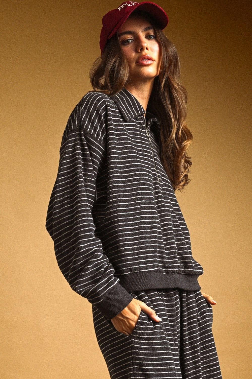 Lakey Half Zip Pullover
