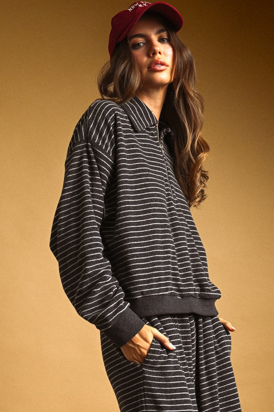 Lakey Half Zip Pullover