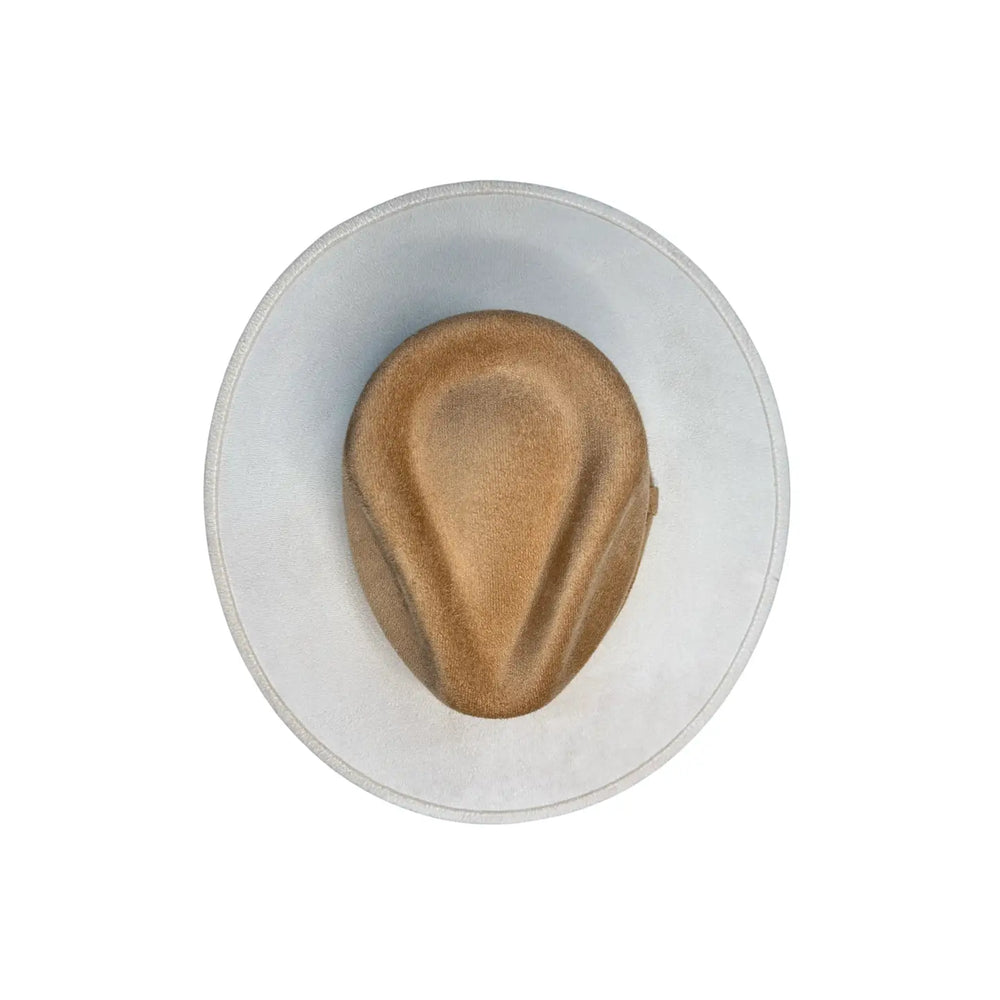 Unisex Vegan Suede Bi-Color Rancher Hats