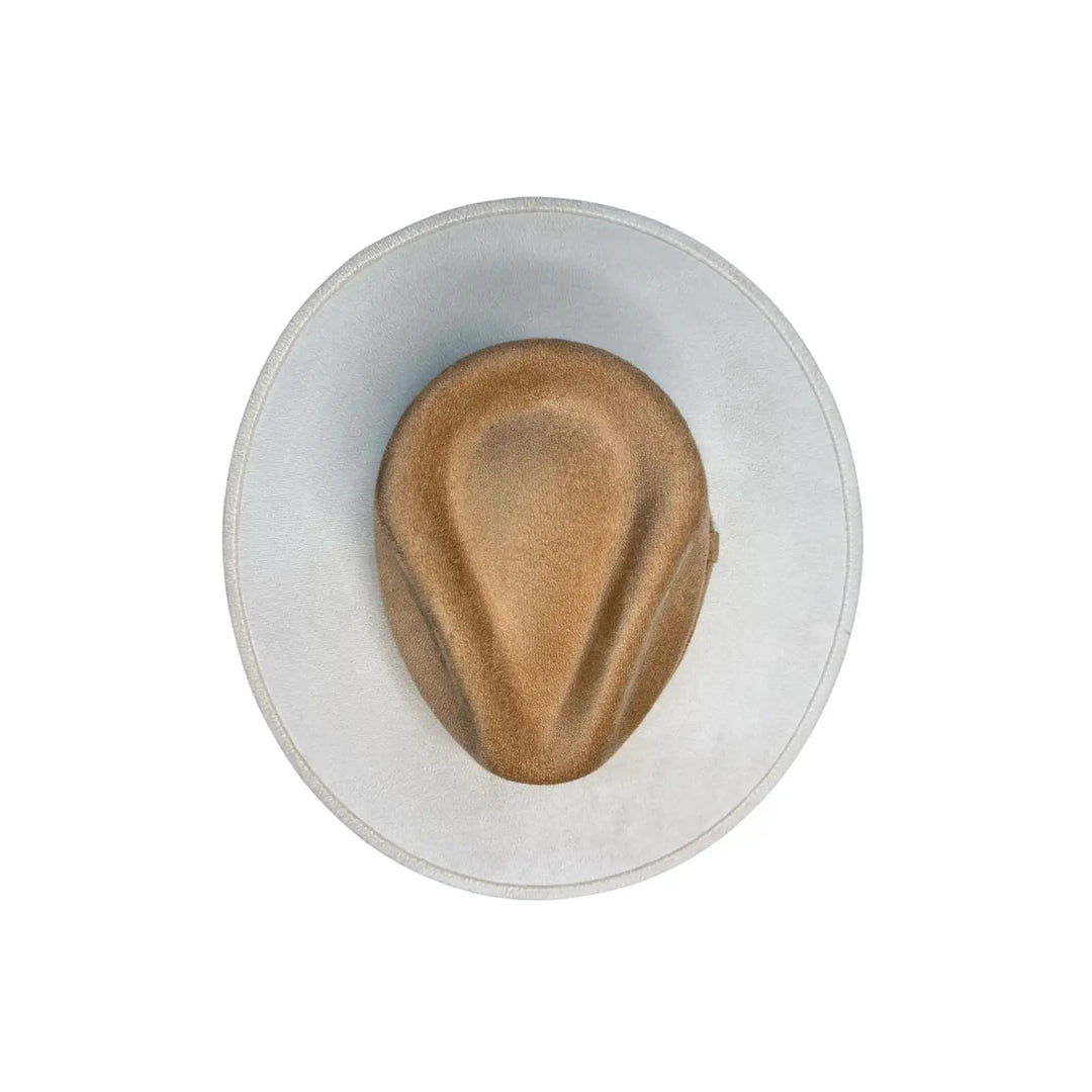 Unisex Vegan Suede Bi-Color Rancher Hats