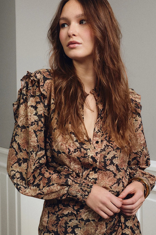 Pansy Woven Blouse