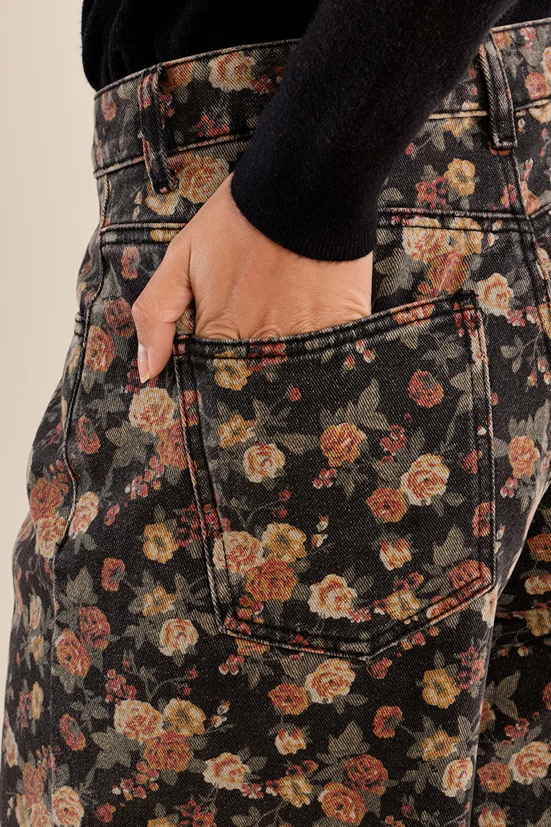 Thirza Floral Denim