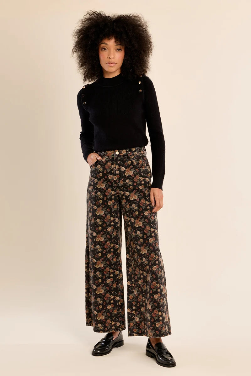 Thirza Floral Denim