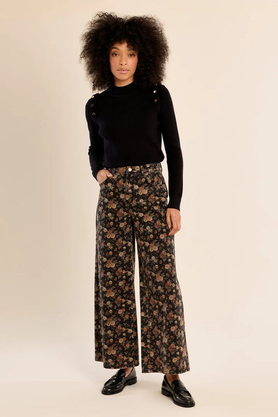 Thirza Floral Denim