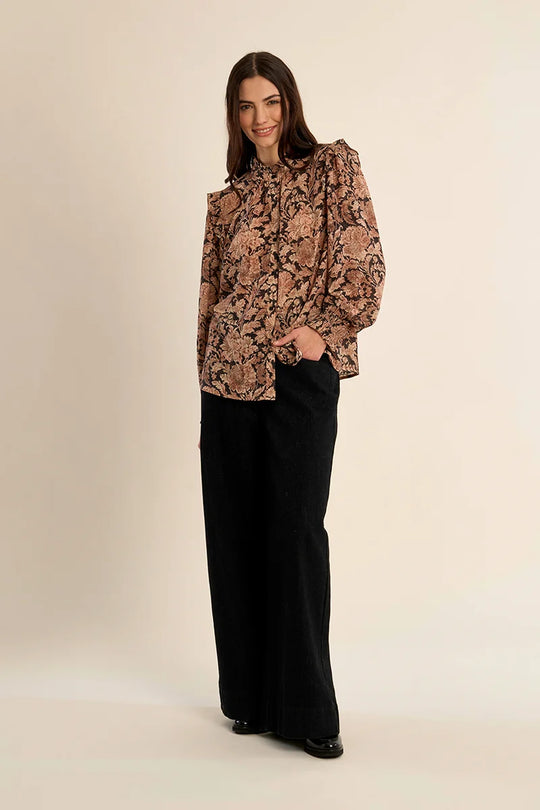 Pansy Woven Blouse