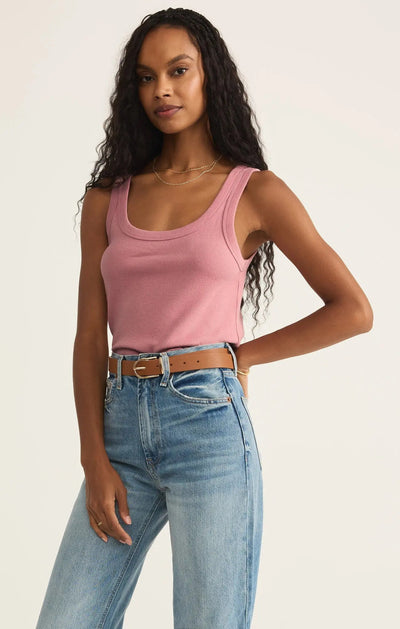 Elin Rib Tank - Beloved Boutique
