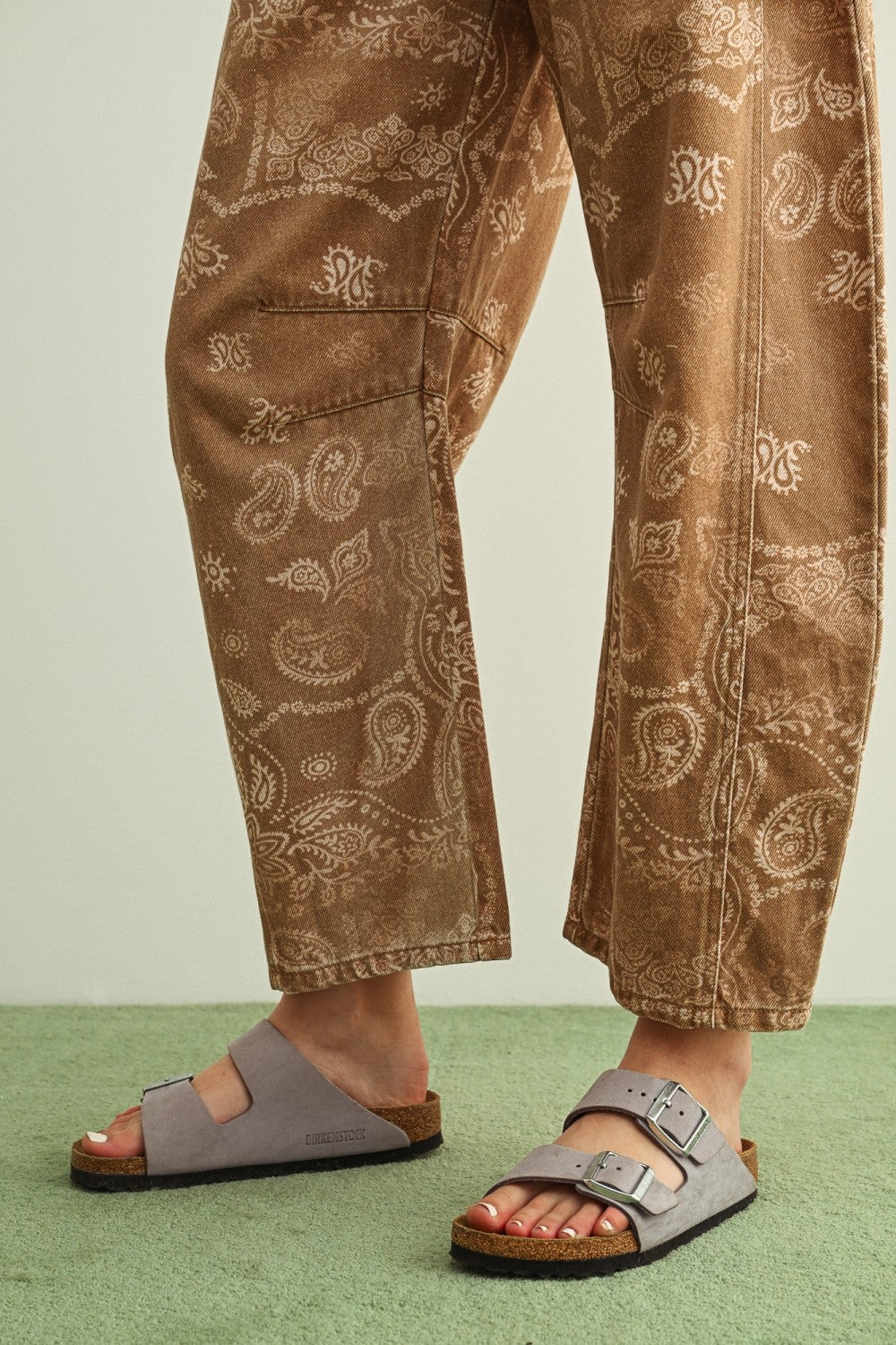 Paisley Barrel Pant