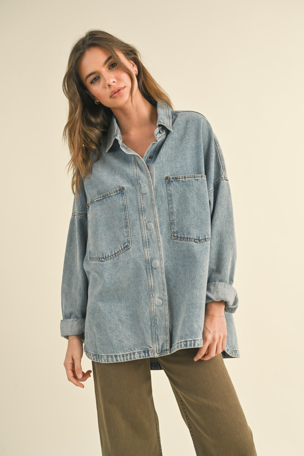 Warrant Denim Jacket - Beloved Boutique 