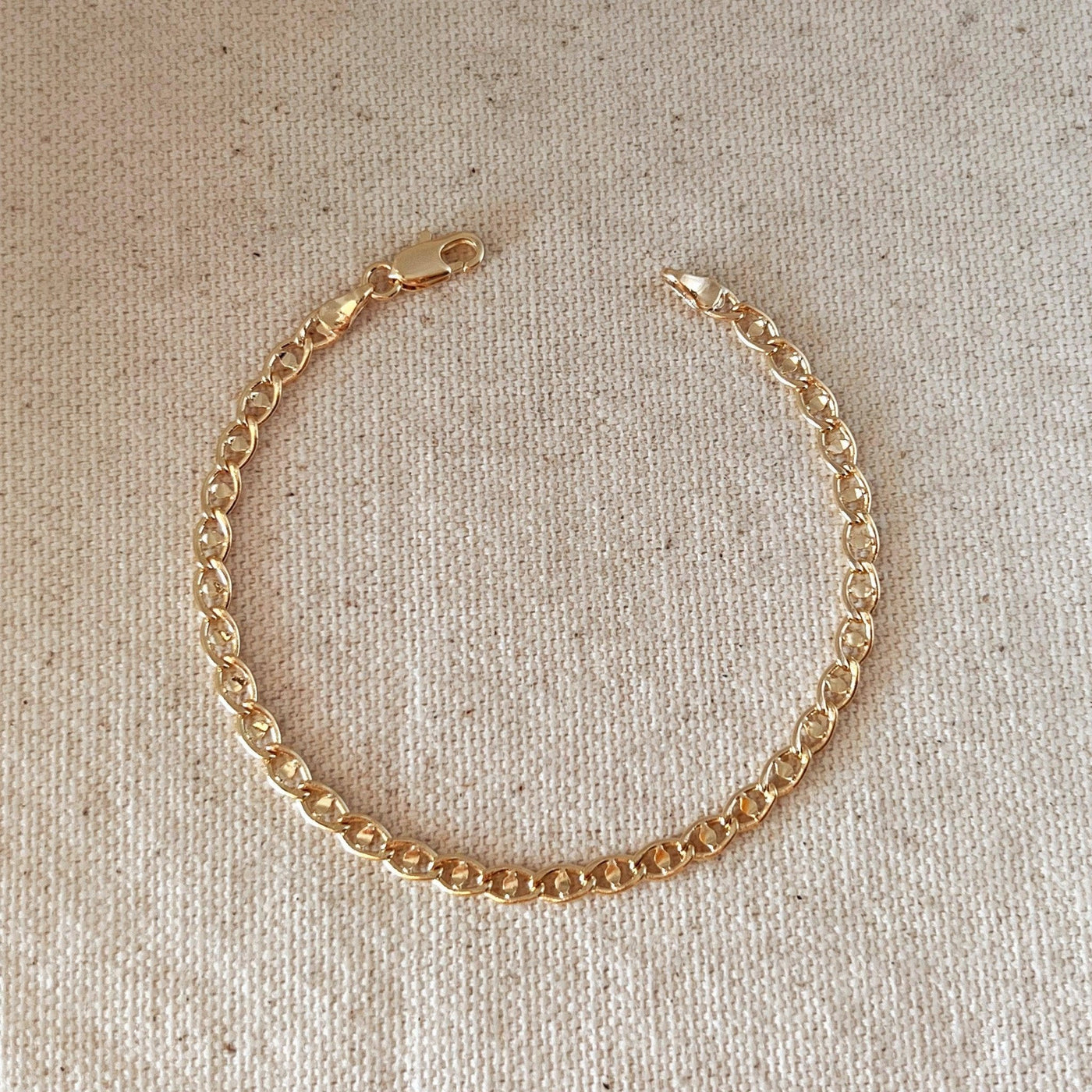 Fancy Mariner 18k Gold Filled Bracelet - Beloved Boutique