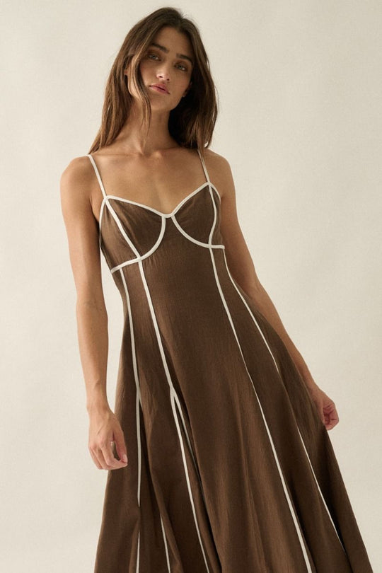 Marney Stripe Maxi Dress - Beloved Boutique 