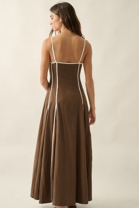 Marney Stripe Maxi Dress - Beloved Boutique 