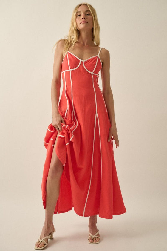 Marney Stripe Maxi Dress