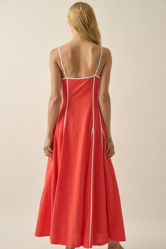 Marney Stripe Maxi Dress - Beloved Boutique 