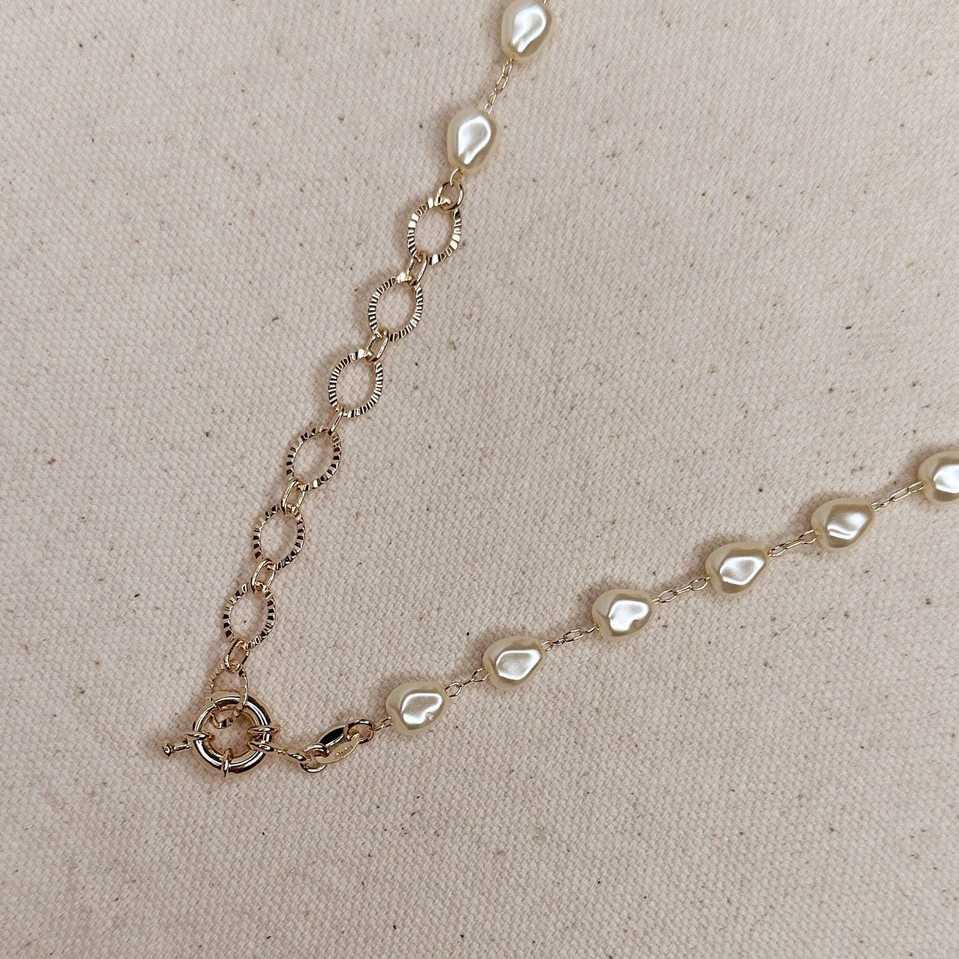 Fancy Baroque Necklace GoldFi